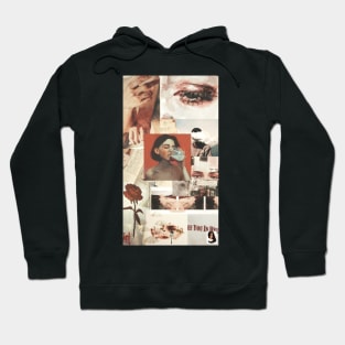 Brick Red Mood Board Hoodie